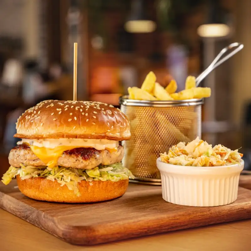 Burger chèvre